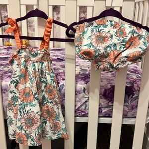 Floral Summer outfit 3-6M